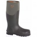 Buckbootz Green Safety Wellingtons