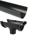 Half Round Gutter Deepstyle 115mm