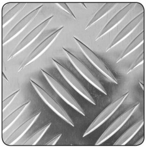 ALUM CHECK DESIGN SHEET        500 X 500MM 1.5MM 2015-4511