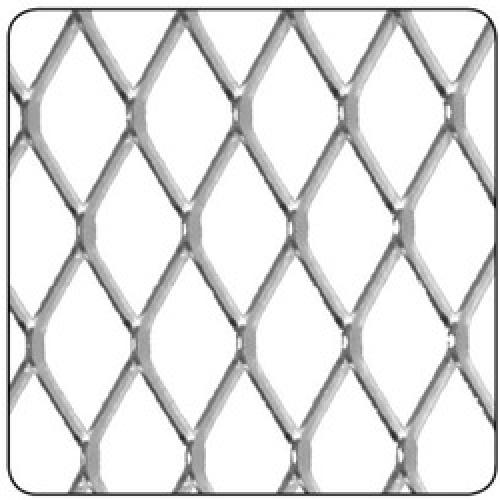 ALUM  DIAMOND MESH 250 X       500MM 16 X 8MM 2016-3522