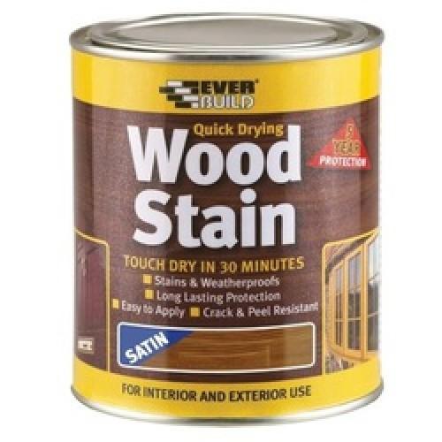 WOODSTAIN SATIN MAHOGANY       750 ML QUICK DRY EVERBUILD