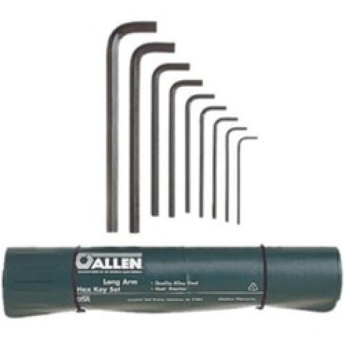 ALLEN KEY SET IMPERIAL LONG    9 PIECE 5/64"-3/8"