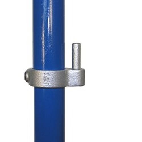 GATE HINGE GALV 140C           TUBECLAMP