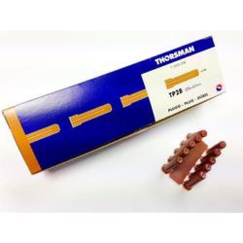 PLASTIC PLUG BROWN TP2B        THORSMAN