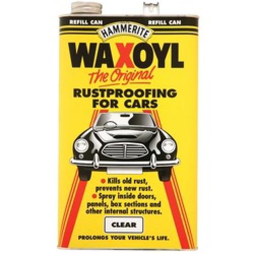 FINNEGANS WAXOYL CLEAR         5 LITRE TIN