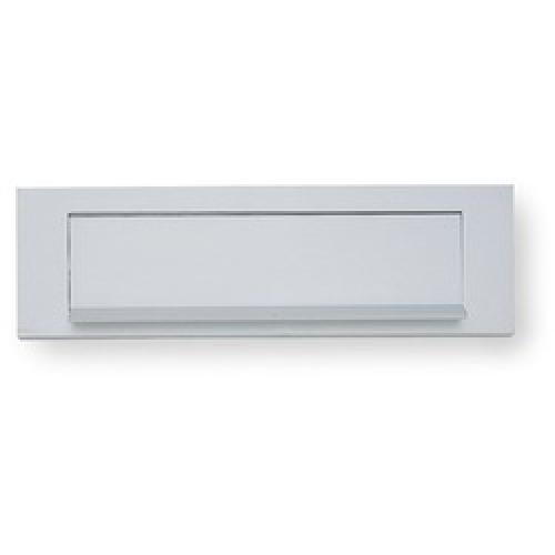 LETTER PLATE ALUMINIUM 254 X   76MM HQ1025/2 HEXSTONE