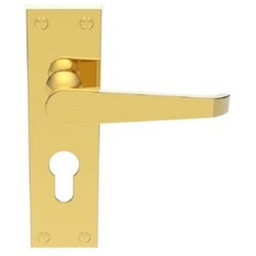 MORTICE LOCK FURNITURE         EURO PROFILE BRASS M30Y
