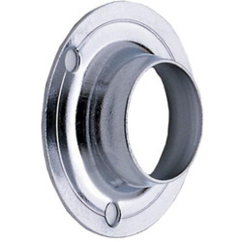 WARDROBE RAIL SUPPORT SOCKET   CP 19MM (PK2) WA03P