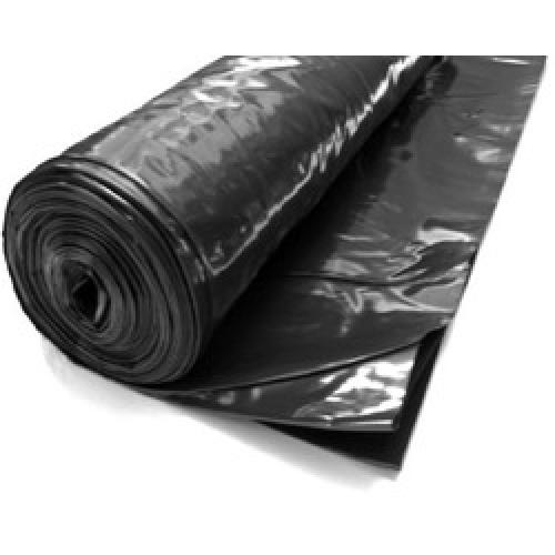 POLYTHENE SHEET BLACK 11KG     4M X 25M 125MU / 500G