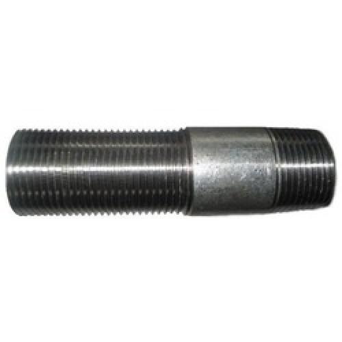 STEEL LONGTHREAD BLACK         3/8" BSP