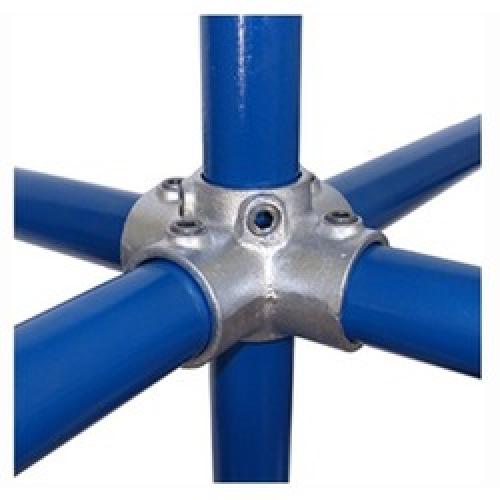 FOUR WAY CROSS GALV 158C       TUBECLAMP