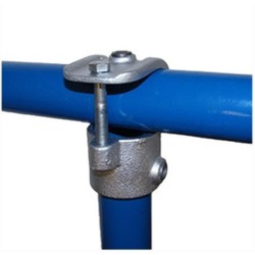 CLAMP ON TEE GALV 135D         TUBECLAMP