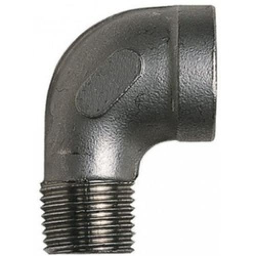 WI M & F ELBOW BLACK 3/4" BSP