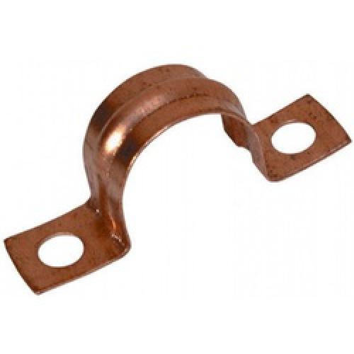 SADDLE CLIP COPPER 28 MM NO 16
