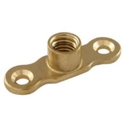 FEMALE BASE PLATE BRASS 10MM