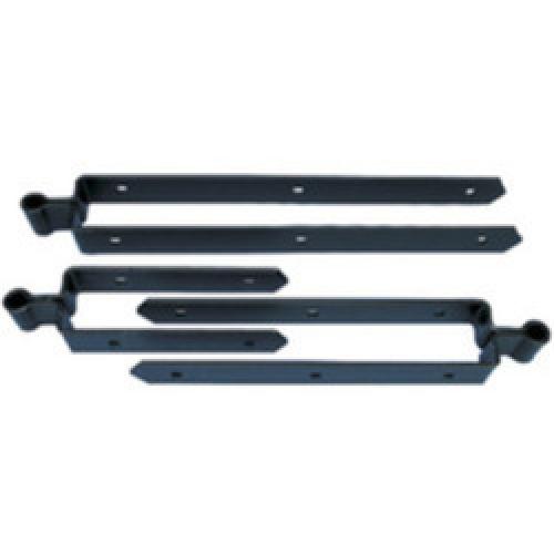 HINGE FIELD GATE TOP BAND BLK  12" X 2" X 1/4" 8312 425