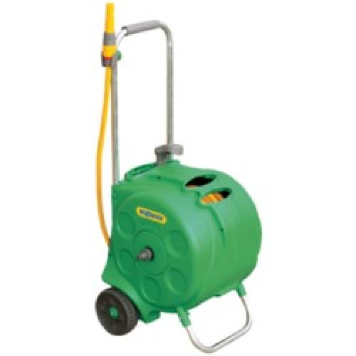 HOSE REEL 30M WHEELED COMPACT  CART & FITTINGS 2416 HOZELOCK