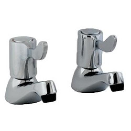 BASIN QUARTER TURN LEVER       TAPS 1/2" CHROME PRO