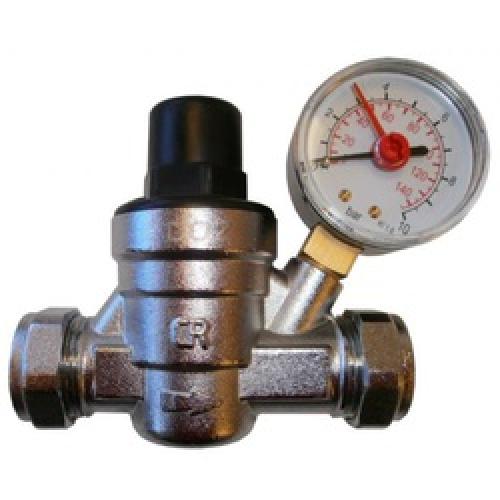 PRESSURE REDUCE VALVE 22/15MM  ADJUSTABLE 1-6 BAR 700 65 325