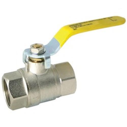 LEVER BALL VALVE F/F 3/8       YELLOW LEVER ART 40P