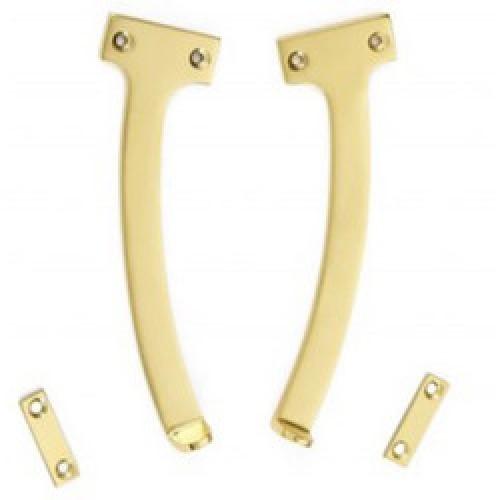 QUADRANT STAY BRASS 150MM      DK7PB (PAIR)