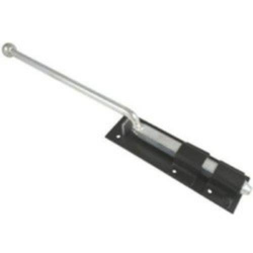 GARAGE DOOR BOLT MONKEY TAIL   BLK JAPP 24"