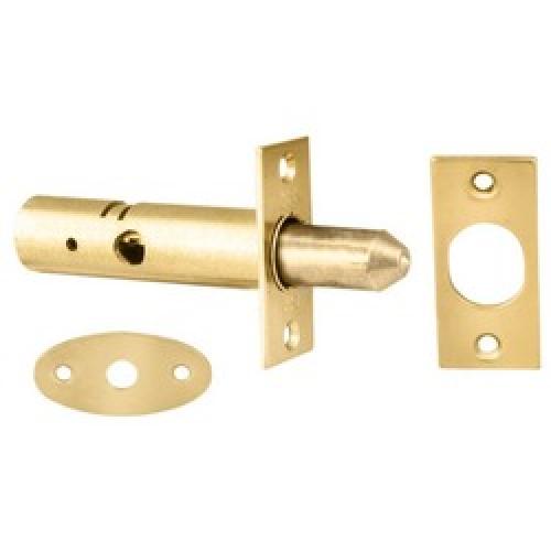 SECURITY BOLT BRASS FINISH     DSB8225EB/BP CARLISLE