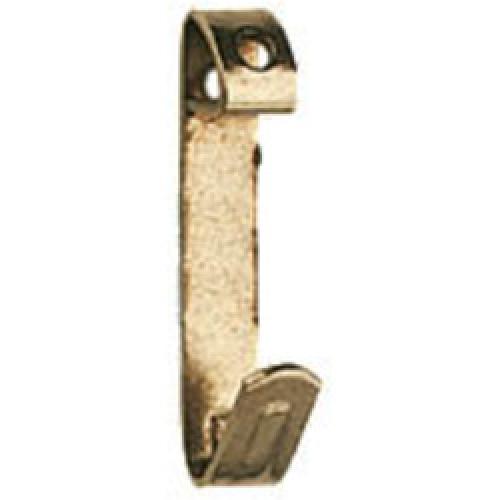 PICTURE HOOK SINGLE NO 2 ELEC   BRASS PF01L