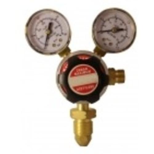 ACETYLENE REGULATOR WITH       GAUGES SINGLE STAGE
