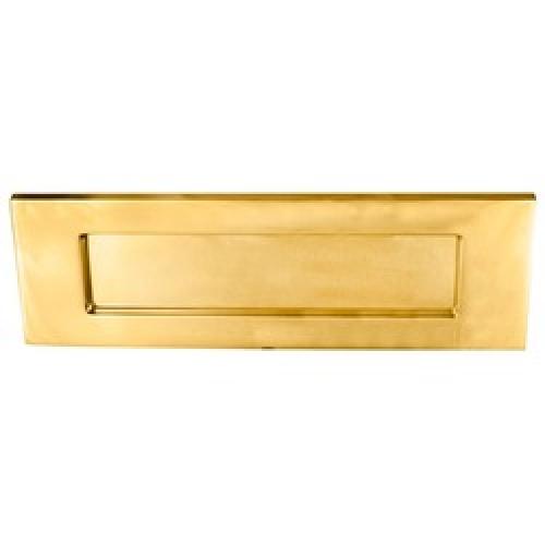 LETTER PLATE BRASS 250 X 75MM  M36A