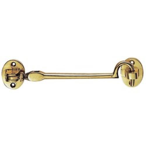 CABIN HOOK BRASS 100MM AA61