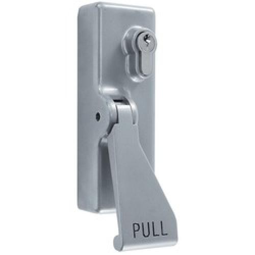 PANIC OUTSIDE ACCESS DEVICE    PULL PAD TYPE SILVER AR885