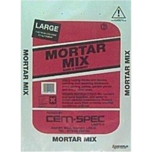 SAND & CEMENT MEDIUM 10KG      MORTAR MIX