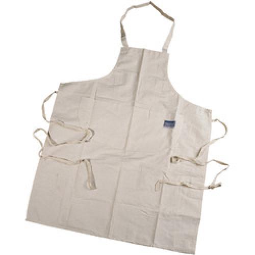 COTTON APRON WHITE CAPR        72930 DRAPER