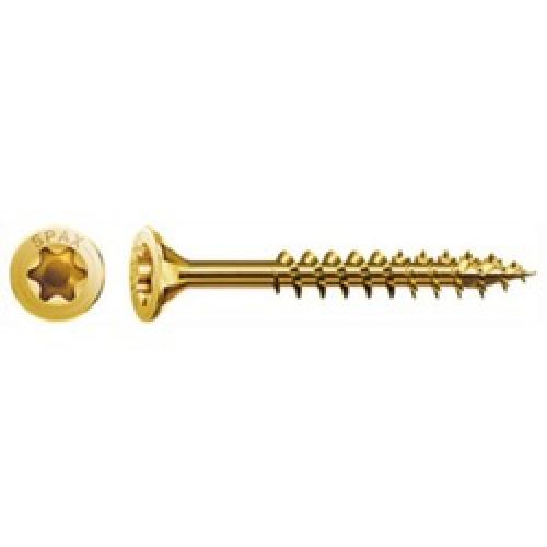 CSK UNIVERSAL WOOD SCREW       6 X 120 T30 TORX SPAX-S