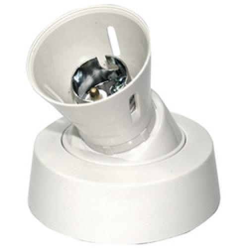 ANGLED BATTEN HOLDER WHITE