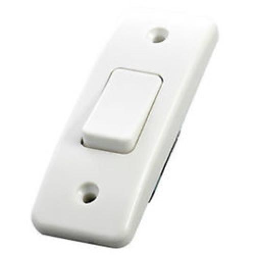FLUSH ARCHITRAVE PLATE SWITCH  1 GANG TWO WAY 5 AMP K4841
