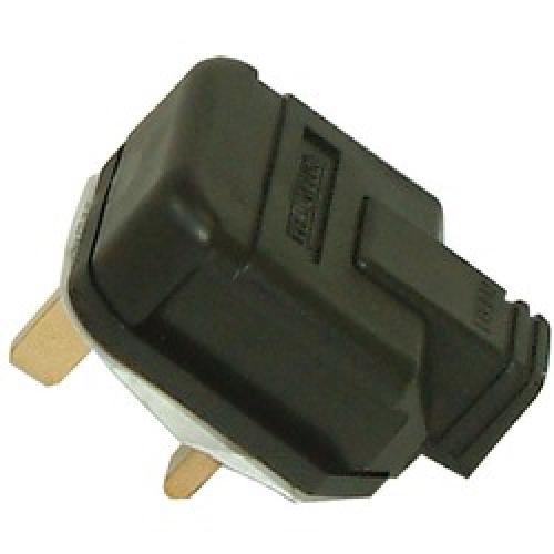 13A HEAVY DUTY PLUG BLACK      HDPT13B-01