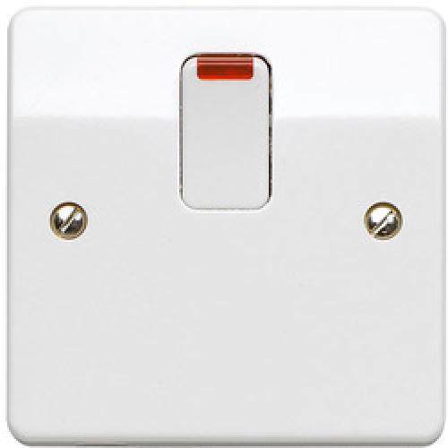 FLUSH 20 AMP DOUBLE POLE       SWITCH PILOT LAMP K5423