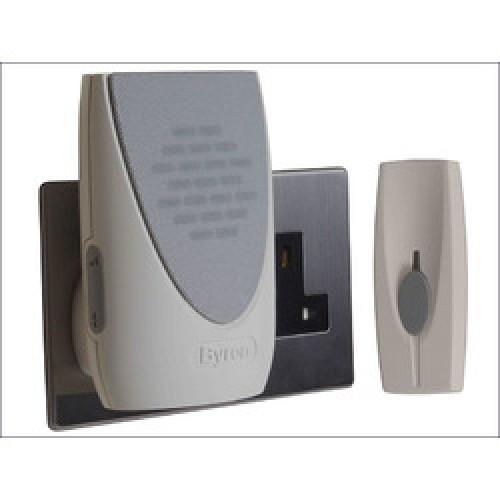 DOOR CHIME WIREFREE PLUG IN    100M LIGHT BY202F BYRON