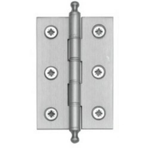 BUTT HINGE FINIAL CHROME       PLATED 75MM PR88-246PC PAIR