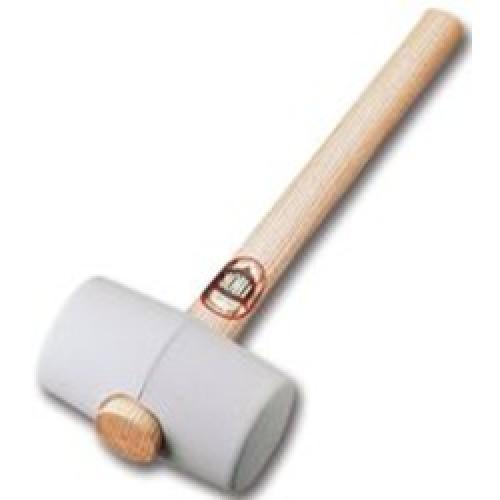 MALLET RUBBER WHITE 64MM 675G  953 THOR