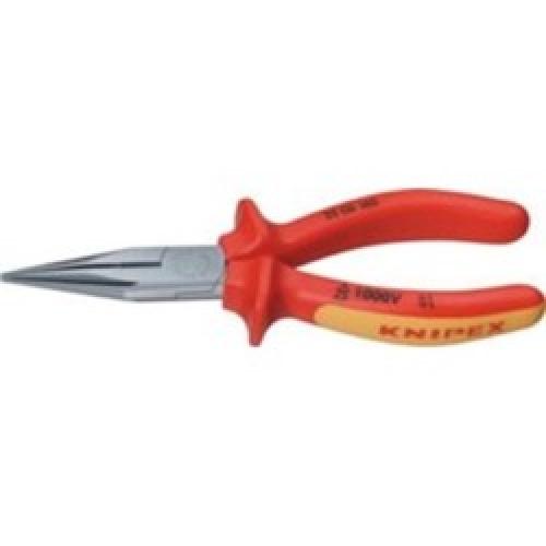 LONG NOSE PLIER 160MM VDE      INSULATED KNIPEX 81238 DRAPER