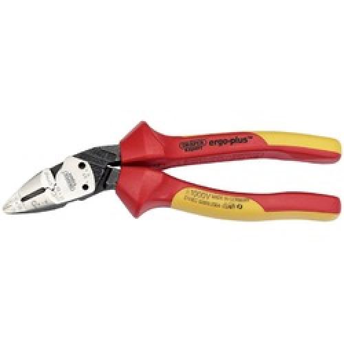 ERGO PLUS PLIER 185MM VDE      INSULATED 26482 DRAPER