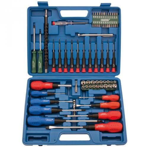 SCREWDRIVER AND BIT SET 70     PIECE 40850 DRAPER