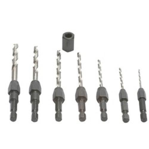 DRILL SET HEX WOOD 7 PIECE     1.5-6MM SNAP/HD/SET TREND