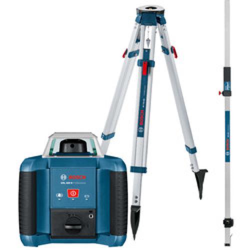 LASER ROTATION 400M OUTDOOR    TRIPOD ROD RECEIVER GRL400H170