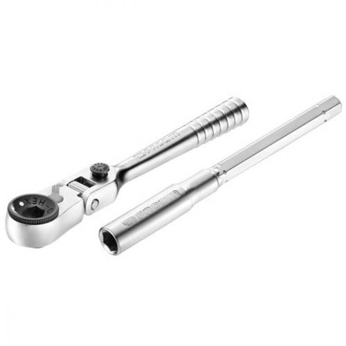 1/4 SQUARE DRIVE RATCHET       HINGED T EXTENSION R.180 FACOM