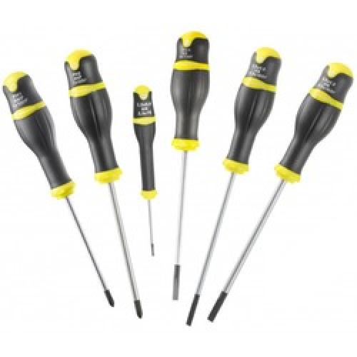 SCREWDRIVER SET 6 PIECE        FLUORESCENT ANP.J6F FACOM