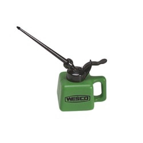 OIL CAN POLY GREEN BODY 00351  WESCO 350ML